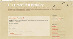 Desktop Screenshot of disgracepointonline.org